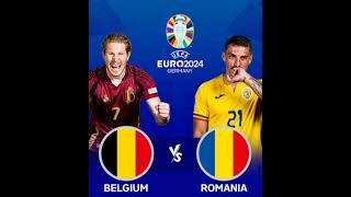 BELGIUM VS ROMANIA - EURO 2024 MATCH PREDICTION