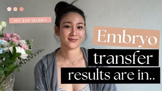 My frozen embryo transfer step by step | Pregnancy test results | #IVF #embryotransfer #miscarriage
