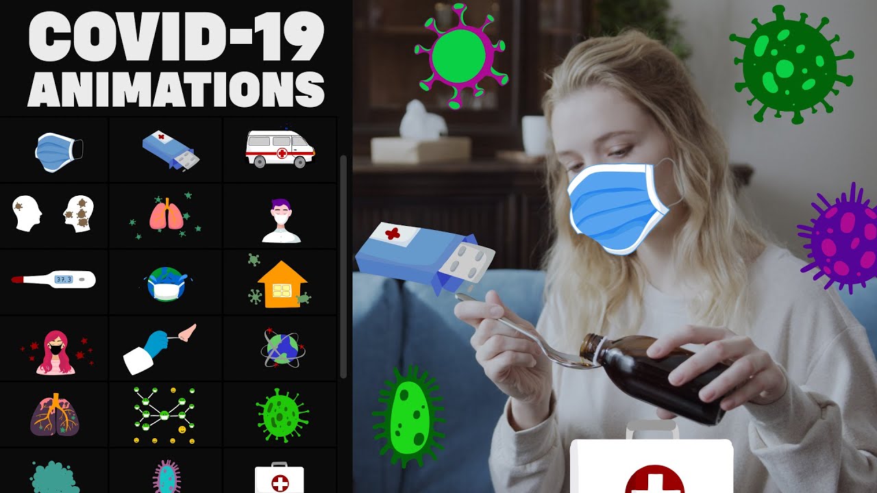Covid 19 Virus And Medicine Animations Unity - YouTube