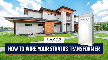 How to Wire Your Stratus Landscape Lighting Transformer