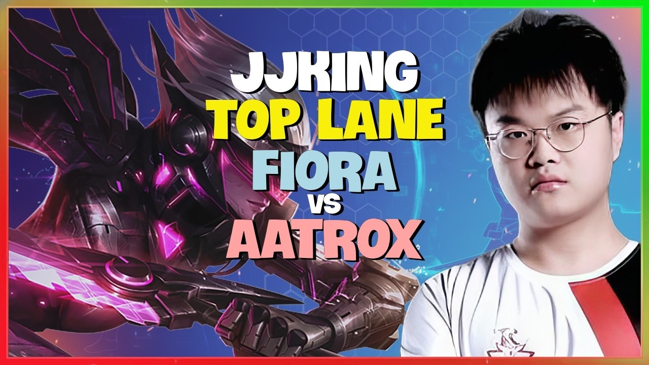Rank 1 Fiora : JJking is DEVASTATING the Super Server with this INSANE Mechanic