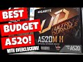 Gigabyte AM4 A520M H Budget MATX With OVERCLOCKING