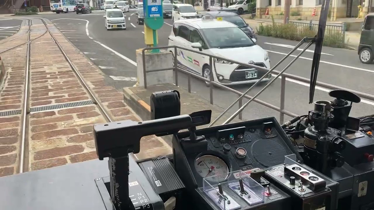 長崎路面電車（Nagasaki Electric Tramway Co., Ltd.） の車窓20251103