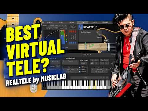 The Most Realistic Virtual Telecaster Yet? - MusicLab RealTele Review