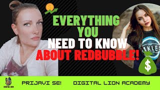 Redbubble For Begginers I Everything You Need To Know About Redbubble I Digital Lion
