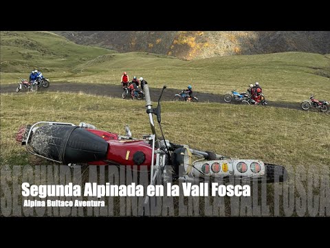 Second Alpine climb in the Vall Fosca Bultaco Alpina