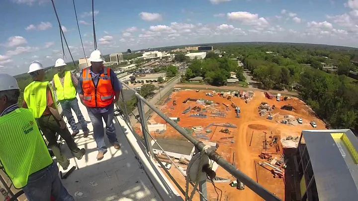 Construction Crane - Robert M. Rogers Nursing and Health Sciences Building