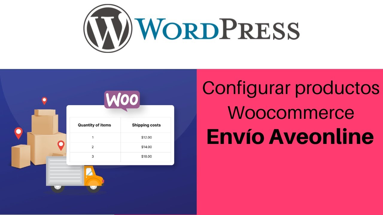 Cómo configurar productos en WooCommerce para calcular envío con Aveonline