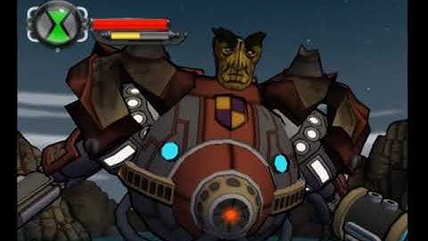 LP - Ben 10 Protector of Earth PS2 - Part 4 - Battle Bot Enoch