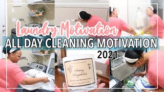 CLEANING MOTIVATION | LAUNDRY MOTIVATION 2021 | BUSY MOM GET IT ALL DONE | SPEED CLEANING