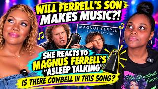 Will Ferrell's Son Makes Music?! She Reacts to Magnus Ferrell's "Asleep Talking"🎶🔥