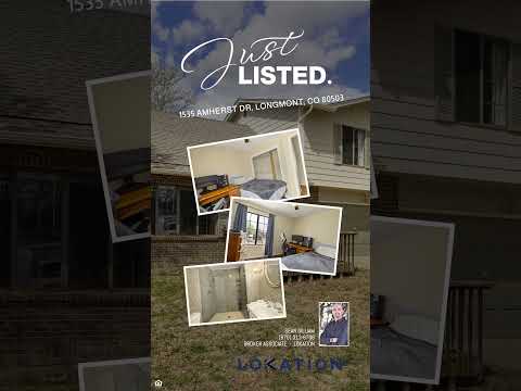 1535 Amherst Drive, Longmont, CO home video tour
