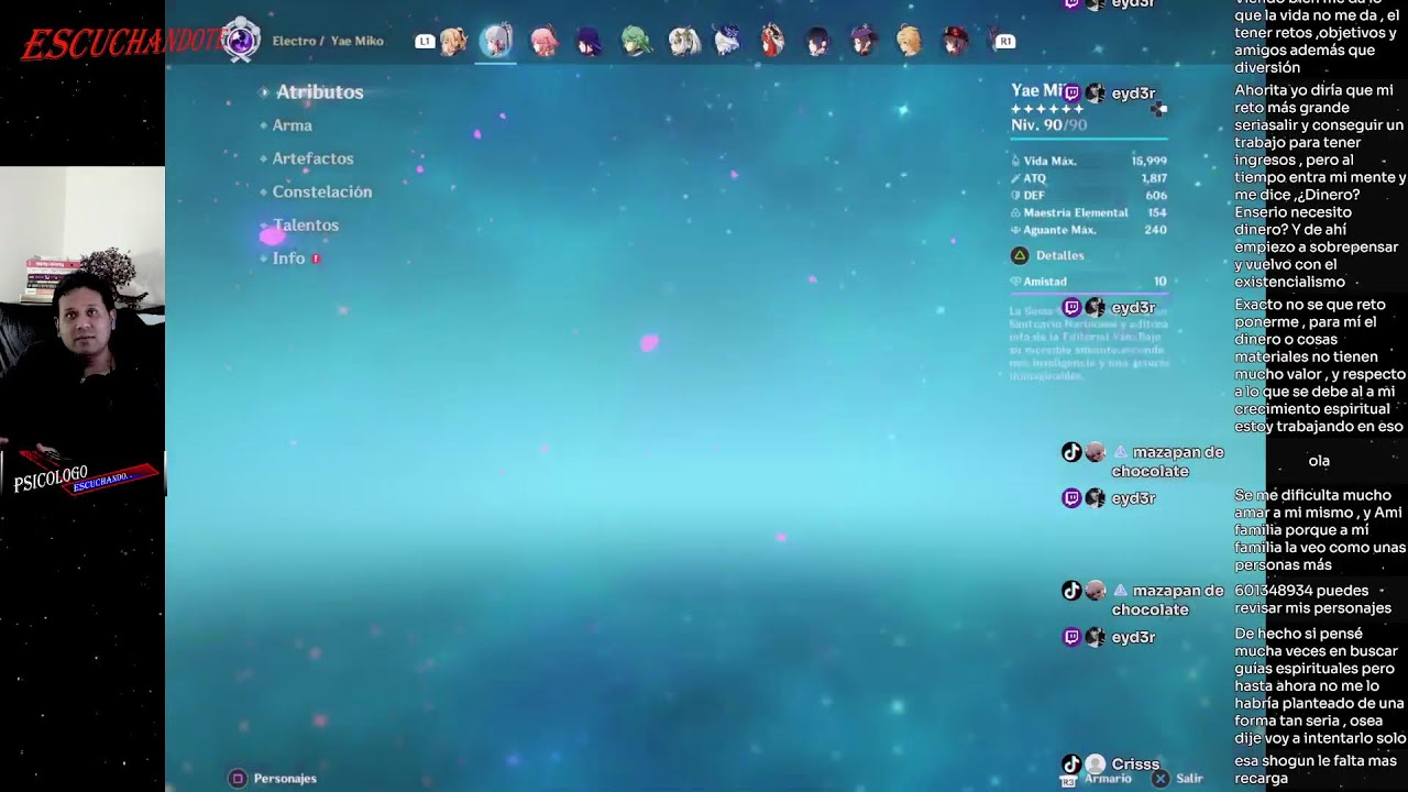 psicólogo  jugando un rato: toca entrenar mas y eso apest#