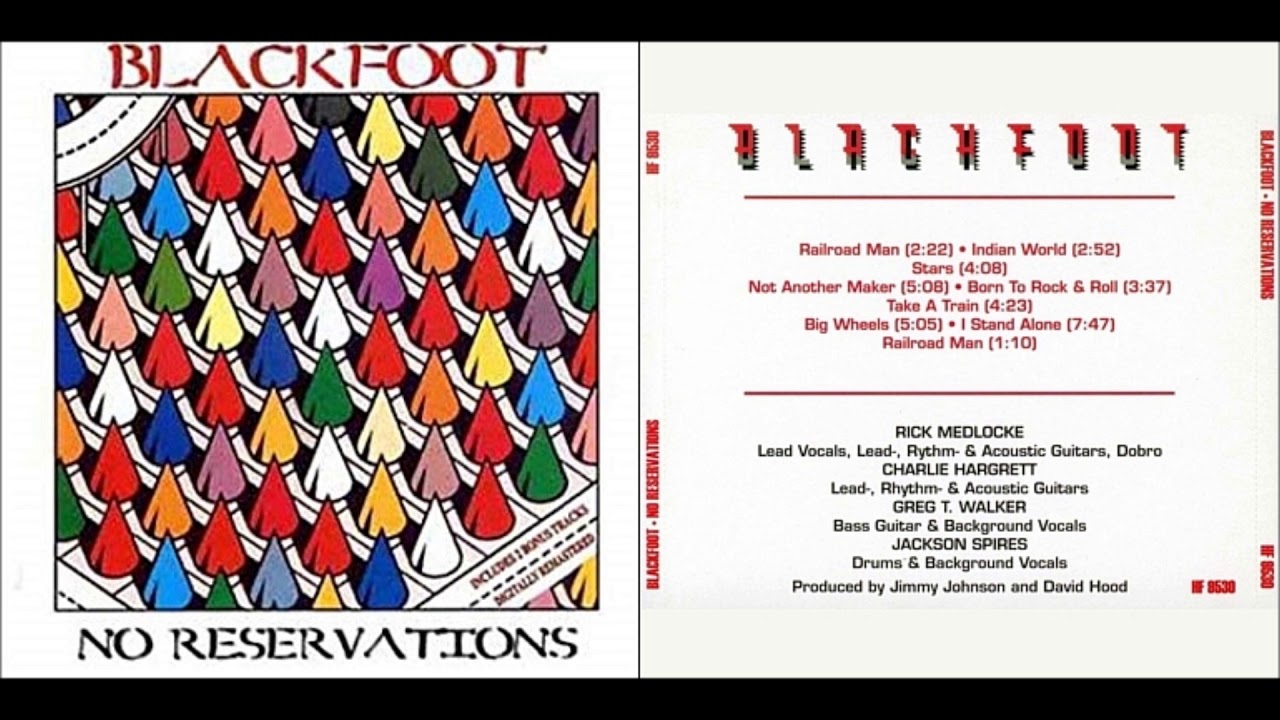 BLACKFOOT - Railroad Man / Take A Train / Railroad Man 2 (HQ, '75