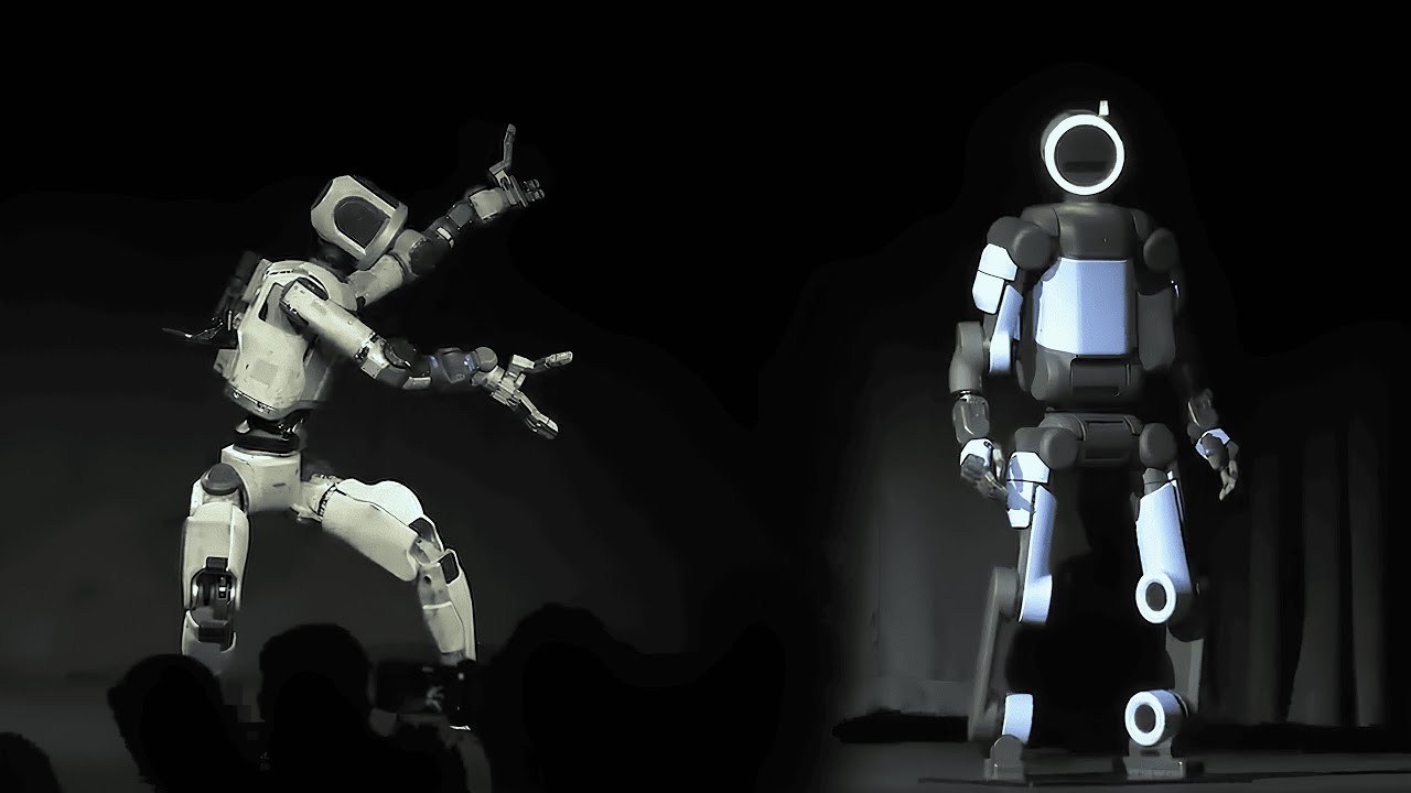 🤖 Robô Atlas na apresentação da 