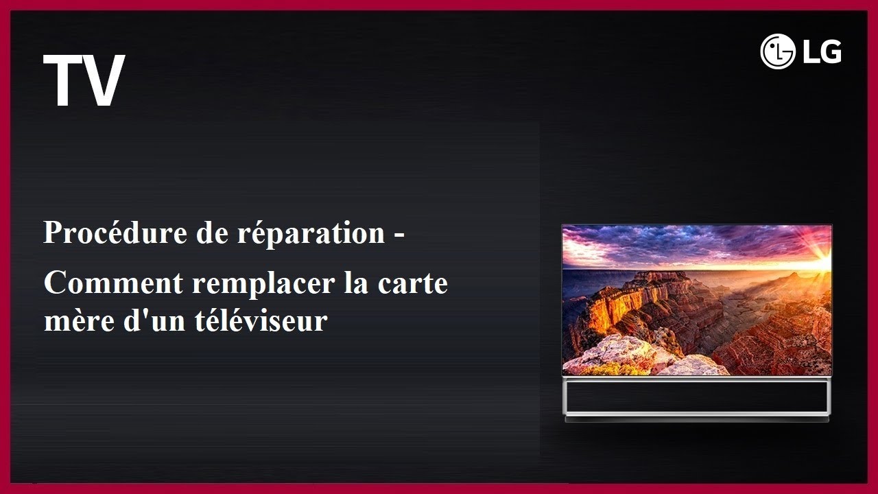 Carte Mère LG EAX66826106 Pour TV 49LH5100 / 49LF5100 – Pour Pièces