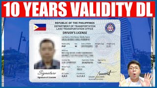 LTO 10 YEARS VALIDITY DRIVER'S LICENSE