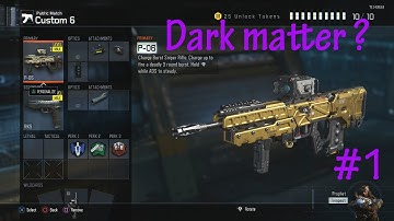 DARK MATTER CLASS #1 (BLACK OPS 3)