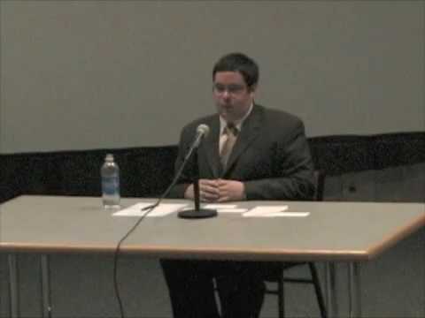 2010 UMass Lowell Student Trustee Debate Part 1 of 5