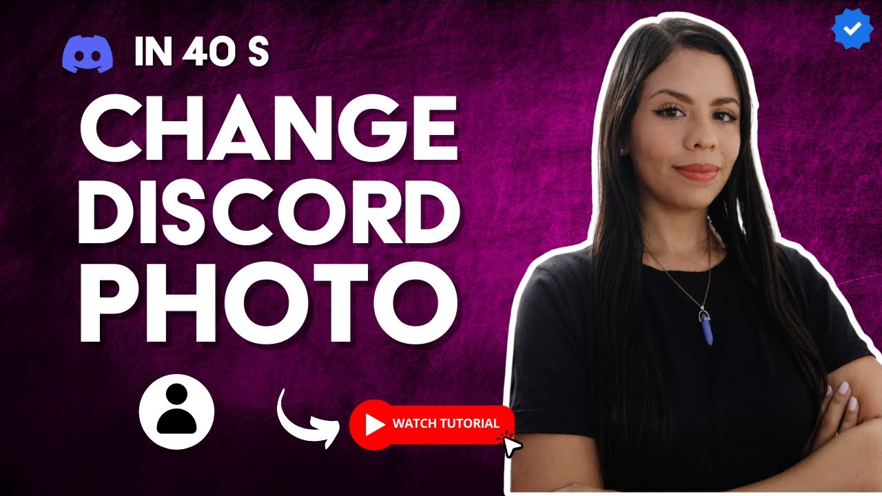 How to CHANGE PROFILE PICTURE on DISCORD Mobile in 40 S - YouTube