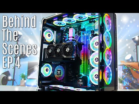 Behind The Scenes 4 - PC BUILDING WHEN THE CAMERAS ARE OFF