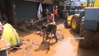Ratusan Rumah Terendam Lumpur Banjir Bandang di Cicaheum