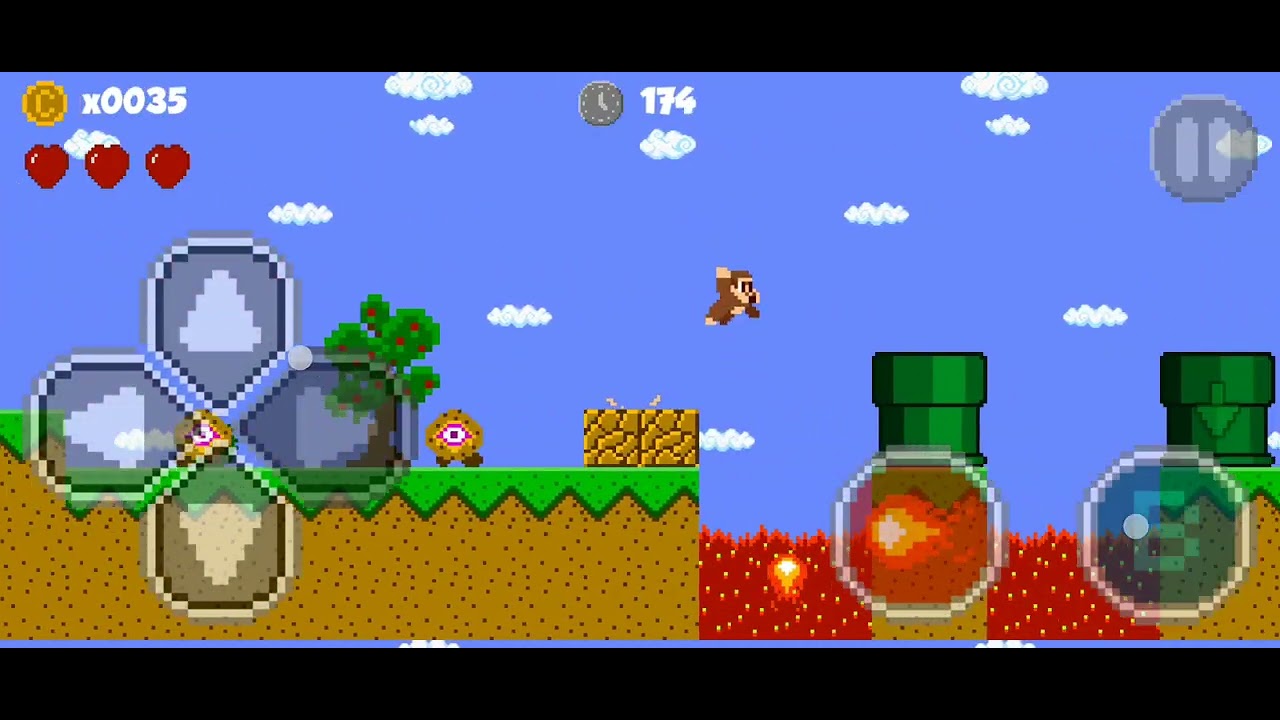 Criei uma fase super difícil no Level Maker | Monkey Land 🐵