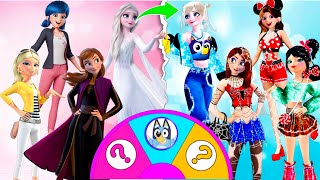 Disney Princesses' New Fashion Trends Elsa & Bluey| Style wow screenshot 4