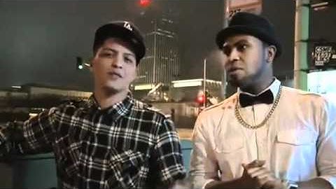 Bruno Mars and Philip Lawrence talking about their music