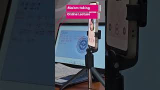 ma'am taking online Lecture #tipsonmathematics #lpp #csirnet #operationsresearch