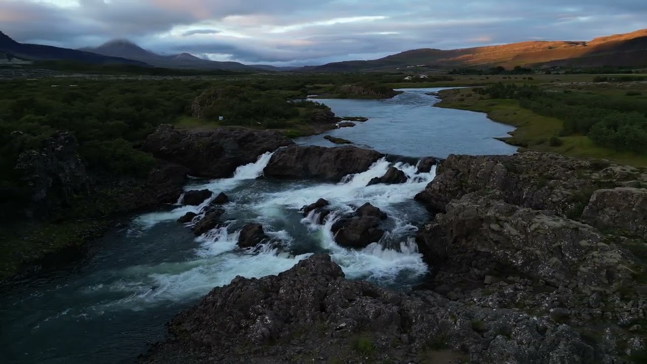 Glanni Waterfall, Iceland | HQ Preview with Sound Design — Glanni — video poster