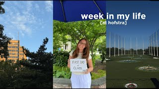 first week of class at hofstra university