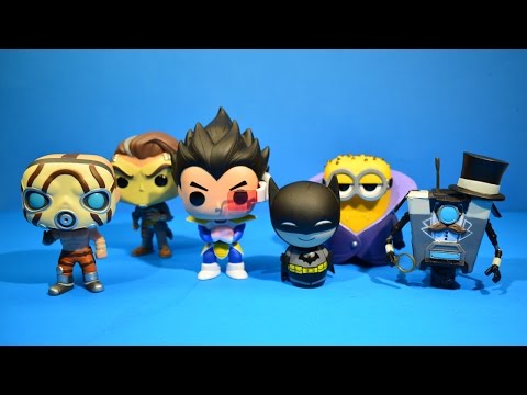 Dorbz-Batman-/-Funko-Pop!-Vinyl-Figures-[Vegeta,-Gone-Batty,-Handso