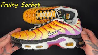 Nike Air Max Plus TN Sherbert (2021) 🍧 – Summer Heat Air Max Plus | 4K Review screenshot 3
