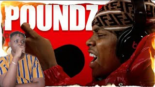 POUNDZ Fire In The Booth 🔥| AFRICAN REACTION‼