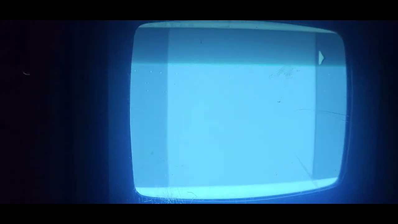 Videogems Logo on the 1984 TV