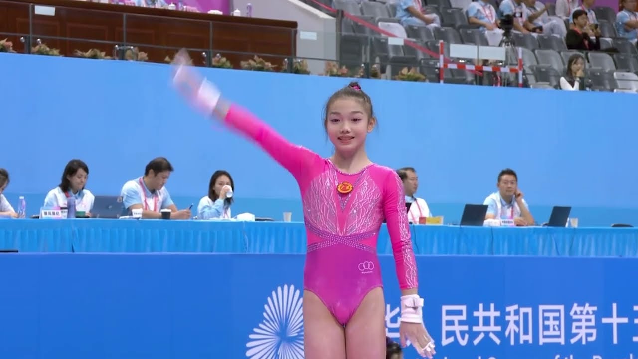 Ke Qinqin (CHN) [13.300] 20250910 Chinese National Games (Junior)_WAG All-Around Final UB