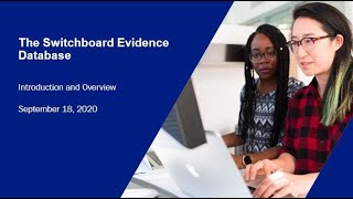Introducing the Switchboard Evidence Database