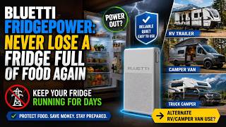Bluetti FridgePower: Never Lose a Fridge Full of Food Again | Alternate RV/Camper VAN Use?