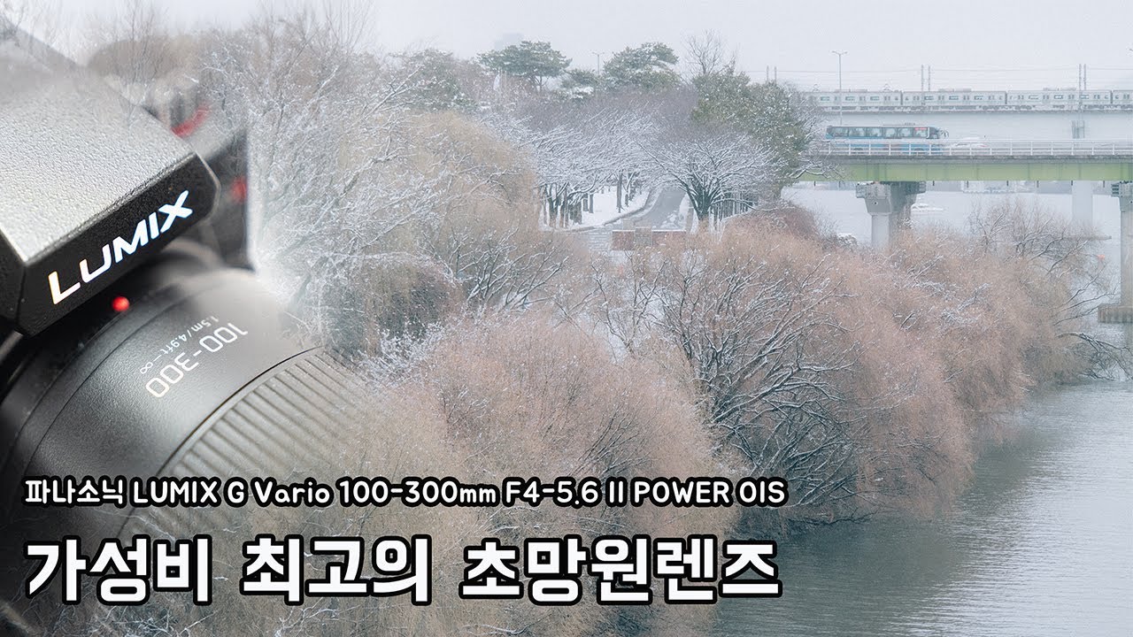 파나소닉 루믹스 G VARIO 100-300mm F4.0-5.6 II POWER OIS 가성비 최고의 초망원 렌즈