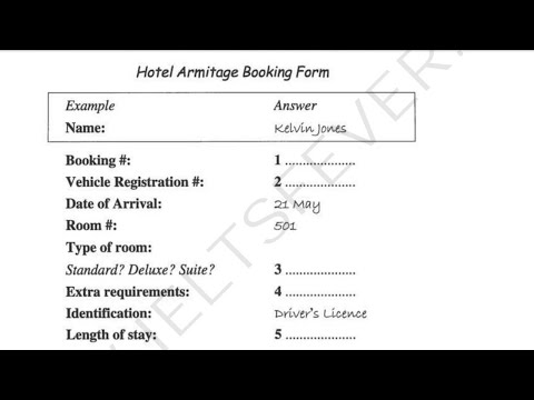 Hotel Armitage Booking Form | Hd Audio | 1080P | Listening