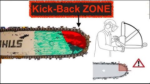 Chainsaw Kickback Demonstration & Prevention 🛑