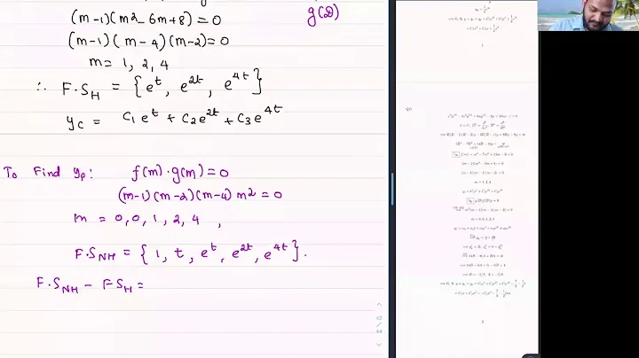 DE: Cauchy Euler Example 2 - Non Homogeneous