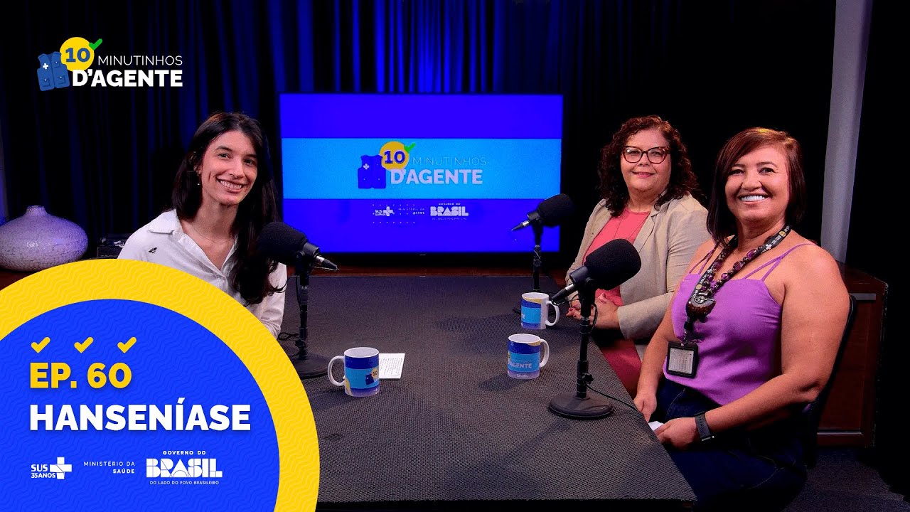 10 Minutinhos D'Agente | Episódio 60º - Hanseníase: sinais, prevenção e cura