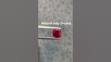 Natural ruby Mozambique #ruby #rubygems #rubygemstone #naturalruby #redruby #gems #gemstone #shorts
