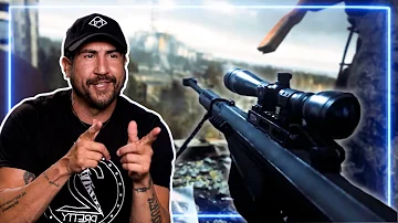 Sniper REACTS to ALL GHILLIED UP mission from CoD 4: Modern Warfare | Experts React