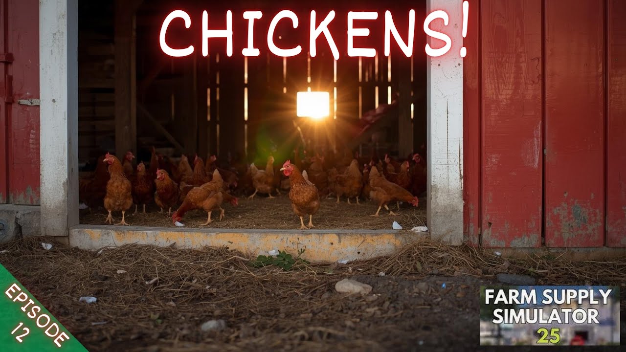 КУРИЦЫ! - Симулятор фермерского хозяйства 25 - Эпизод 12