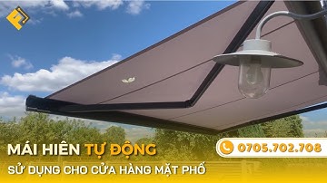 Mái Hiên Tự Động - Tối Ưu Không Gian Sử Dụng Cho Cửa Hàng Mặt Phố ✅ Funas