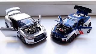 Comparison: 1/24 Nissan GT-R (R35) JADA vs. Jiaye Model