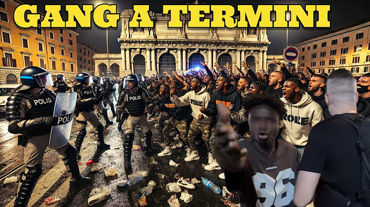 Gang tengono in ostaggio le vie della Stazione Termini